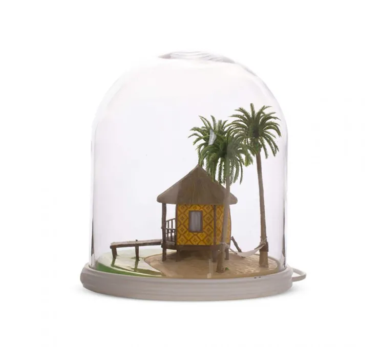 Lampe à poser, My Little Holiday, hutte, multicolore, Ø25,5cm, H26,8cm - Seletti