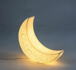 Lampe à poser, My Tiny Moon , jaune, L36,9cm, H33cm - Seletti