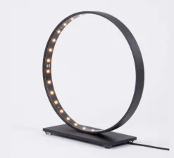 Lampe à poser, Nano, noir, LED, dim, 2700K, 352 lm, L20cm, H21cm - Le Deun