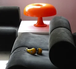 Lampe à poser, Nesso, orange, Ø54cm, H34cm - Artemide