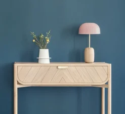 Lampe à poser, Nina, rose, H41cm - Hartô