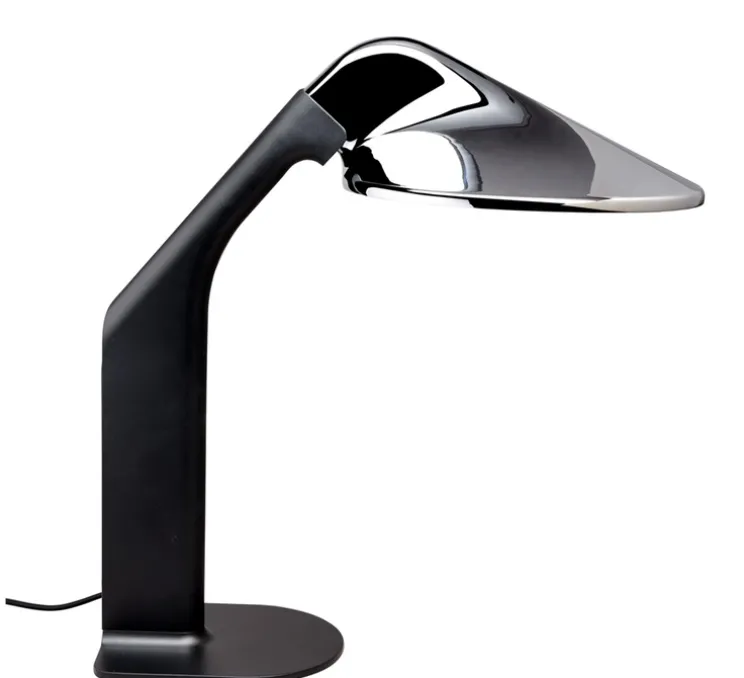Lampe à poser, Niwaki, noir et chrome, LED, dim, 2700K, 1300 lm, L14cm, H42,2cm - DCW éditions Paris