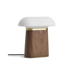 Lampe à poser, Nova, bois, noyer, L27cm, H27,5cm - Woud