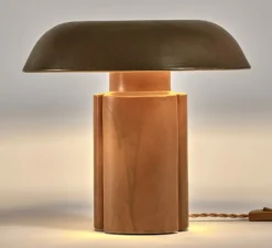 Lampe à poser, Oliver, marron, L35cm, H31cm - Serax