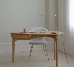 Lampe à poser, Omni, laiton, LED, dim, 3000K, 500 lm, L44,7cm, H45,9cm - Umage