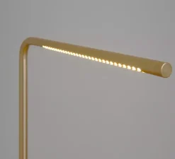 Lampe à poser, Omni, laiton, LED, dim, 3000K, 500 lm, L44,7cm, H45,9cm - Umage