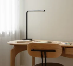 Lampe à poser, Omni, noir, LED, dim, 3000K, 500 lm, L44,7cm, H45,9cm - Umage