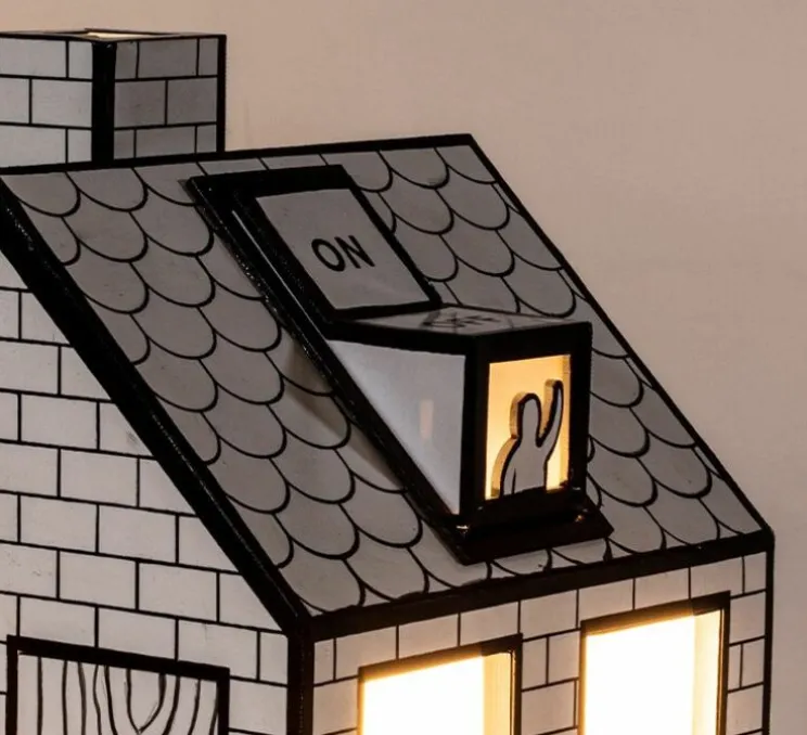 Lampe à poser, On-off, blanc, Ø16cm, H25cm - Seletti