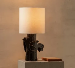 Lampe à poser, Paloma, noir, Ø25cm, H52cm - Serax