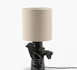 Lampe à poser, Paloma, noir, Ø25cm, H52cm - Serax