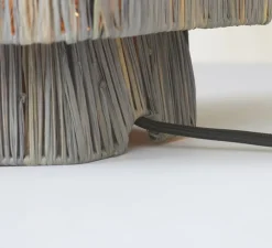 Lampe à poser, Panama S, gris, Ø28cm, H26cm - Good&Mojo