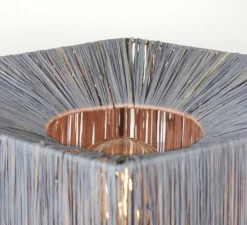 Lampe à poser, Panama S, gris, Ø28cm, H26cm - Good&Mojo