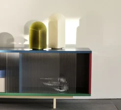 Lampe à poser, Parade 240, vert mousse, LED, dim, 2800K, 150 lm, Ø15,5cm, H24cm - HAY