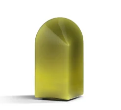 Lampe à poser, Parade 240, vert mousse, LED, dim, 2800K, 150 lm, Ø15,5cm, H24cm - HAY