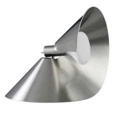 Lampe à poser, Peel, acier inoxydable brossé, L27,5cm, H27,9cm - Frandsen