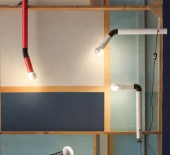 Lampe à poser, Periscopio, blanc, L29,9cm, H67,9cm - Stilnovo