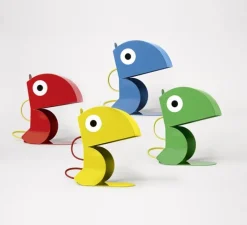 Lampe à poser, Perroquet, Bleu, L19cm, H23cm - Bleu Carmin Design