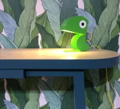 Lampe à poser, Perroquet, vert, L19cm, H23cm - Bleu Carmin Design