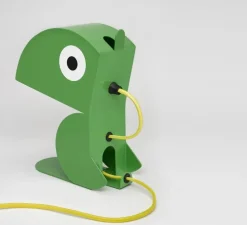 Lampe à poser, Perroquet, vert, L19cm, H23cm - Bleu Carmin Design