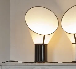 Lampe à poser, Petit Cargo, noir, blanc, H67cm - Designheure