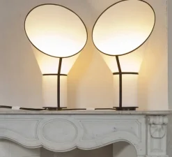 Lampe à poser, Petit Cargo, blanc, noir, H67cm - Designheure