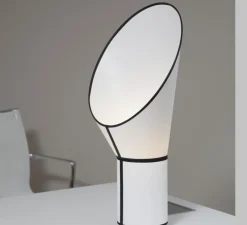 Lampe à poser, Petit Cargo, blanc, noir, H67cm - Designheure