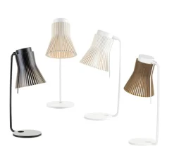 Lampe à poser, Petite 4620, noir, LED, L20cm, H56cm - Secto Design