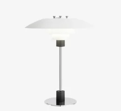 Lampe à poser, PH 4/3, blanc, Ø45cm, H54cm - Louis Poulsen