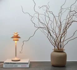 Lampe à poser, Picasso, nougat, Ø18cm, H34,8cm - Belid