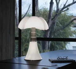 Lampe à poser, PIPISTRELLO, blanc, Ø55cm, H86cm - Martinelli-luce