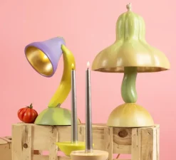 Lampe à poser, Pumpkin, Vitamin, vert, Ø27cm, H42cm - Seletti