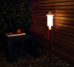 Lampe à poser, Racket La Surprise, blanc, IP55, LED, 2700K, lm, Ø13cm, H85cm - Fatboy