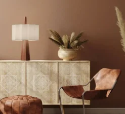 Lampe à poser, Rain, bois, bouleau, Ø30cm, H50cm - Robin