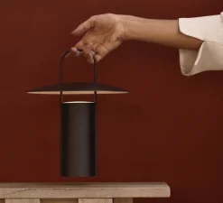 Lampe à poser, Ray, noir, IP44, LED, dim, 2700K, 150 lm, Ø21,2cm, H23,5cm - Audo Copenhagen