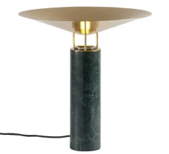 Lampe à poser, Rebound, Marbre vert, Ø40cm, H39,4cm - Carpyen
