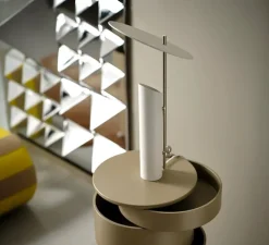 Lampe à poser, Reflect, blanc, L37cm, H50cm - Verpan