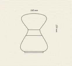 Lampe à poser, Reflection Noma, blanc, Ø16cm, H23cm - Tala