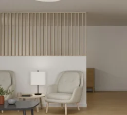 Lampe à poser, RooMate, Bronze metallique, blanc, LED, dim, 2700-4100K, 1830 lm, L36,2cm, H56,7cm - Belid