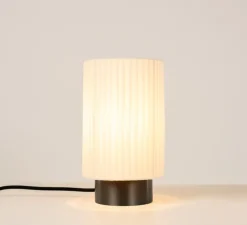 Lampe à poser, Ruban 10-20, graphite satiné, Ø14cm, H24cm - CVL