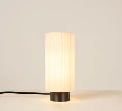 Lampe à poser, Ruban 07-20, graphite satiné, Ø10cm, H23cm - CVL