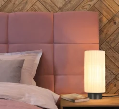 Lampe à poser, Ruban 10-28, graphite satiné, Ø14cm, H32cm - CVL