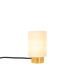 Lampe à poser, Ruban 07-14, laiton poli, Ø10cm, H17cm - CVL