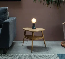 Lampe à poser, Shore, Gris fumé, Ø9,5cm, H22,5cm - Tala