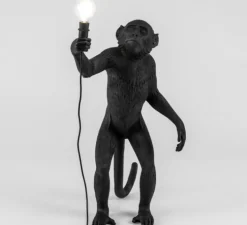 Lampe à poser, Singe, Monkey Standing, noir, H54cm, Outdoor - Seletti