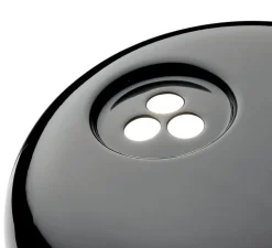 Lampe à poser, Snoopy, métal noir et marbre blanc, Ø39,4cm, H36,9cm - Flos