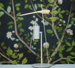 Lampe à poser, Stilla, beige, LED, dim, 2700K, 1500 lm, Ø25cm, H50cm - OliveLab