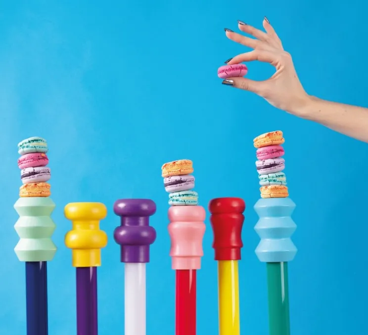 Lampe à poser, Super Linea, vert, Ø5cm, H140cm - Seletti