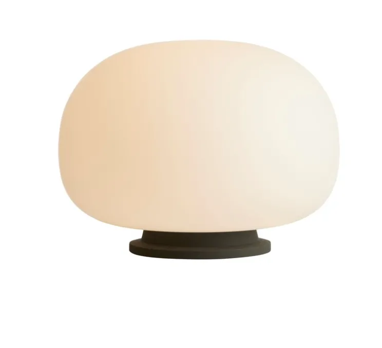 Lampe à poser, Supernate, blanc, noir, Ø38cm, H32cm - Frandsen