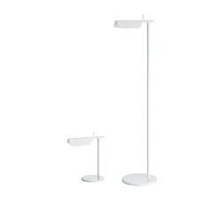 Lampe à poser, Tab, blanc, LED, 2700K, 347lm, L27,3cm, H32,7cm - Flos