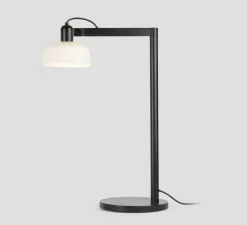 Lampe à poser, Tatawin, blanc, Ø25cm, H57,5cm - Faro